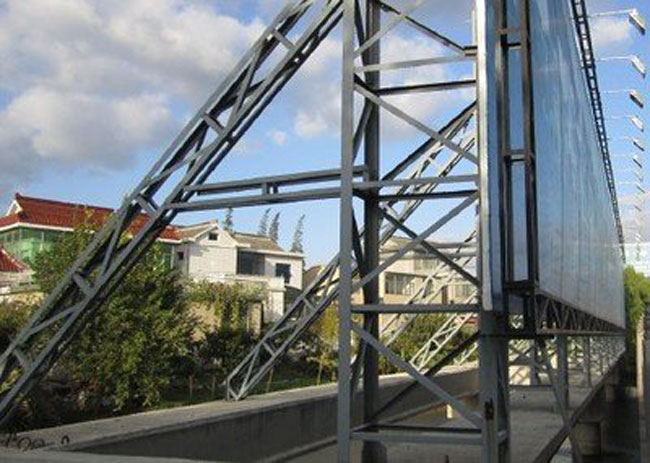 樓頂廣告牌鋼結構安裝需要注意哪些問題？