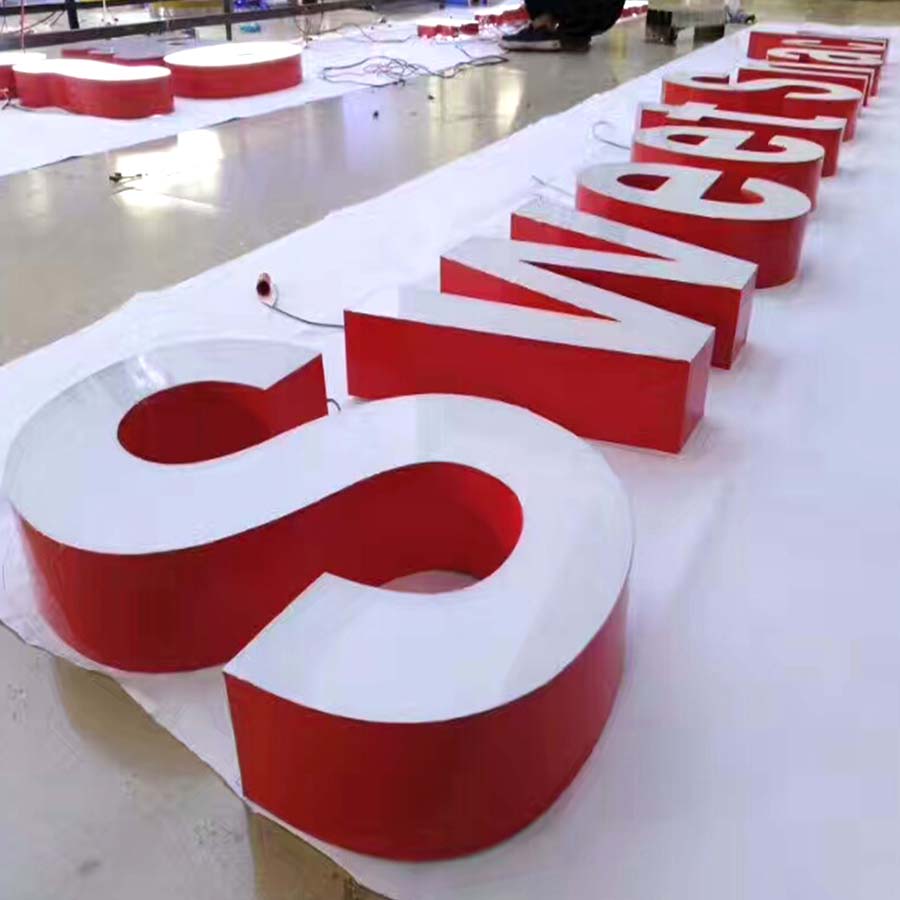 無邊發(fā)光字制作，無邊發(fā)光字廠家