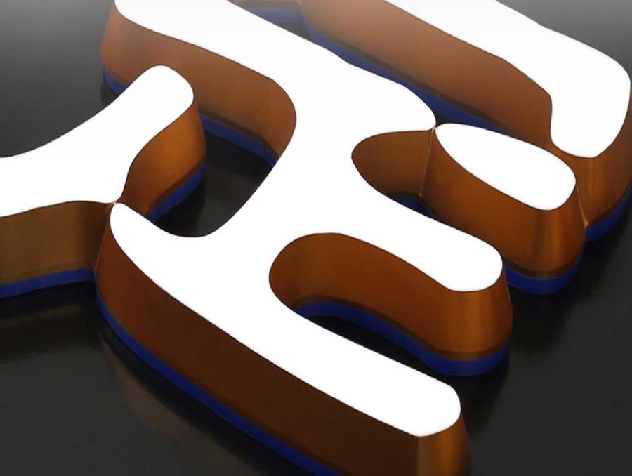 迷你發光字制作，迷你發光字廠家